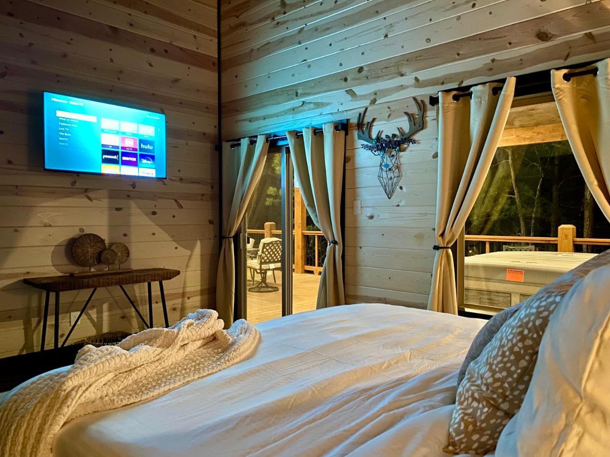 New Luxury Cabin, Hot Tub, Forest Views,Hotel Style Amenities Broken Bow Dış mekan fotoğraf