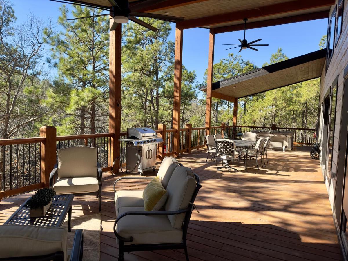 New Luxury Cabin, Hot Tub, Forest Views,Hotel Style Amenities Broken Bow Dış mekan fotoğraf