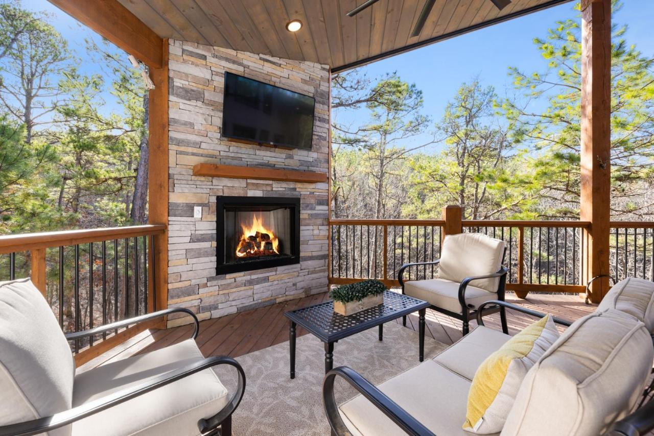 New Luxury Cabin, Hot Tub, Forest Views,Hotel Style Amenities Broken Bow Dış mekan fotoğraf