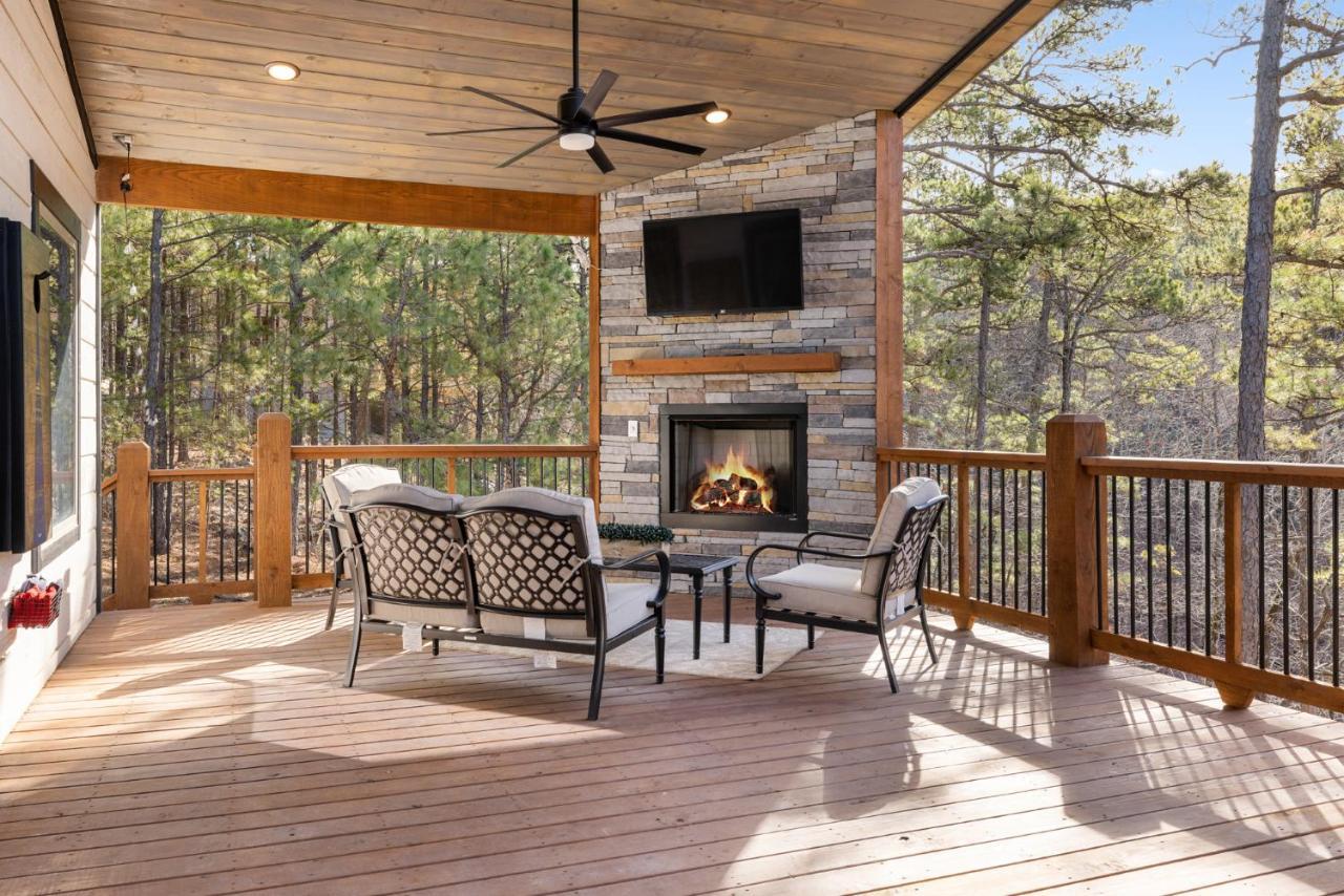 New Luxury Cabin, Hot Tub, Forest Views,Hotel Style Amenities Broken Bow Dış mekan fotoğraf